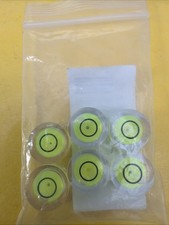 14mm Circular Bubble Spirit Level Use with Tripod New - Lot of 6