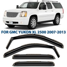 Side Window Deflectors Rain Guards for 2007-2013 GMC Yukon XL 2500