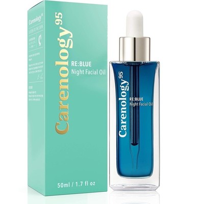 Carenology95  RE:BLUE  Night Facial Oil 50 ml / 1.7 fl. oz.