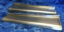 Chevrolet Chevy Standard Steel Running Board Set 1933-1935 Made in USA!