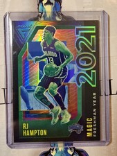 2020-21 Panini Flux RJ Hampton RC Black Freshman Year ROOKIE YEAR #1/1 Magic