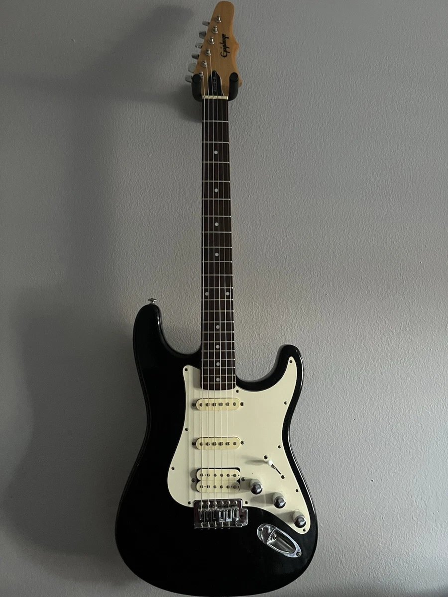 【激レア】安い　Epiphone S-310 ストラト　ブラック　ヴィンテージ 激レア】安い Epiphone S-310 ストラト ブラック ヴィンテージ