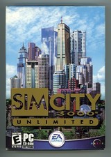 SimCity 3000 Unlimited Windows PC, 2000 SEALED