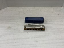 hohner blue harp harmonica in A major in original case