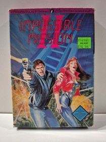 Impossible Mission II NES Complete CIB Rare Great Condition Vintage Nintendo
