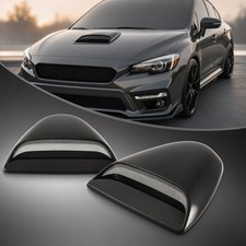 Black Abs Hood Scoop Air Vent Cover Self Adhesive For Dodge Dart 13-16 15.5x14 Black Abs Hood Scoop Air Vent Cover Self Adhesive For Dodge Dart 13-16 15.5x14