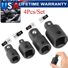 1-Set 3/8" to 1/4" 1/2 inch Drive Ratchet SOCKET ADAPTER REDUCER Air Impact USA