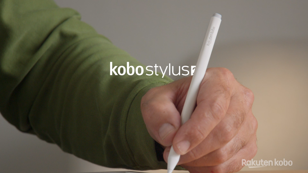 Kobo Stylus 2 (WHITE) USB-C Rechargeable for Kobo Libra Colour
