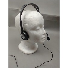 Logitech H111 Wired Stereo Headset with Mic 3.5mm Jack PC Mac Chrome Laptop USED