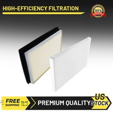 Engine Air Filter & Cabin Air Filter Set For 2008 - 2013 Nissan Rogue 2.5L