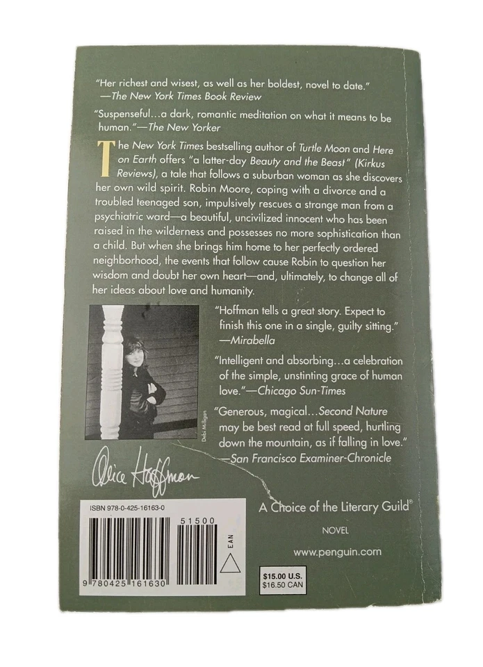 Second Nature de Alice Hoffman (paperback 1998) Foto 4 de 4