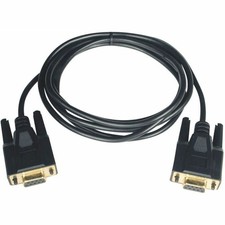 Eaton P450-010 Null Modem Serial DB9 Serial Cable DB9 F/F , 10 ft. 3.05 m 