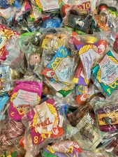 McDonald's Vintage 1980-2001 Mystery Lot Of 10 Toys 🍟 Random Selection!!