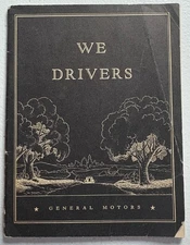 1935 We Drivers Booklet – General Motors Detroit Safety & Motoring Education