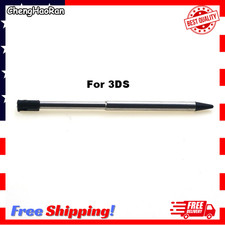 Original 3DS Metal Retractable Stylus For Nintendo Touch Pen Replacement Black