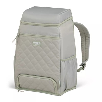 Igloo Cooler Backpack 9QT Leakproof 20 Cans MaxCold Duo Soft-Sided