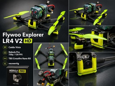 Flywoo Explorer LR4 V2 HD Caddx Vista Nebula Pro Crossfire