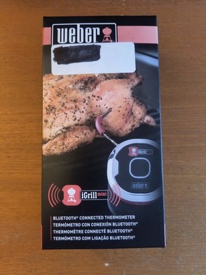 Weber iGrill Mini  Bluetooth Connected Thermometer #7202 - Brand New