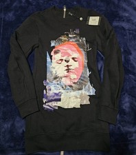 Versace Versus Graphic Sweatshirt Dress Size Small