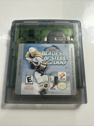 NHL Blades of Steel 2000 (Nintendo Game Boy Color) Cart Only - Tested