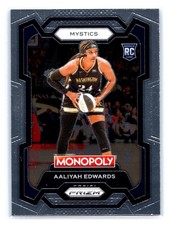 Aaliyah Edwards 2024 Panini Prizm Monopoly WNBA Washington Mystics #13