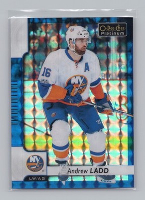 2017-18 O-Pee-Chee Platinum - Andrew Ladd #126 Royal Blue Cubes /99