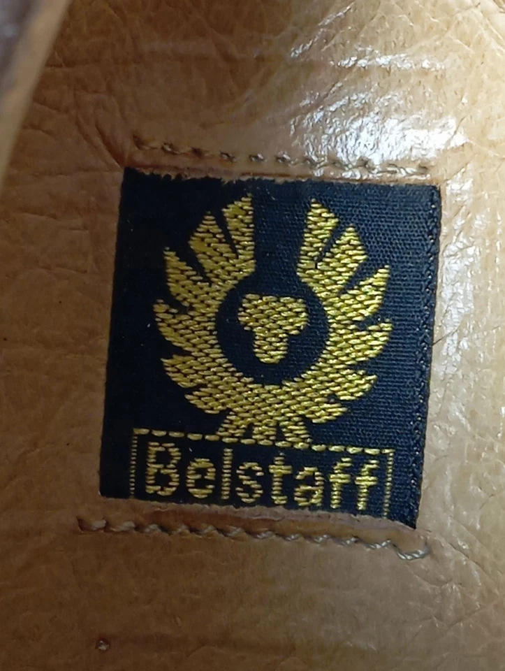BELSTAFF Bottes à talon haut Dames Botte haute T EU 38 brun style mouillé - Photo 4/4