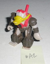 1987 Hasbro Battle Beasts Series 3 - #71 DIVING DUCKBILL Figure (Fire) (A2) L@@K