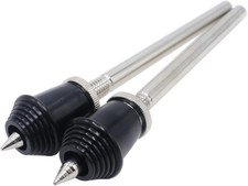 Vintage Style Straight Bass Drum Spurs Legs Metal Kick Drum Floor Tom Leg Mounts