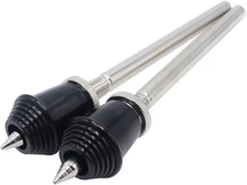 Vintage Style Straight Bass Drum Spurs Legs Metal Kick Drum Floor Tom Leg Mounts