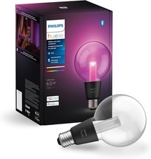 Philips Hue Lightguide G30 Small Globe Smart Led Bulbhandblown Glass-mulitcolor
