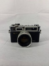 Yashica Electro 35 GSN Rangefinder Film Camera 45mm f1.7 Lens Silver Black