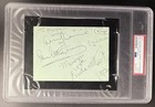 Paul McCartney & Wings x4 Signed Autograph PSA/DNA Slabbed C