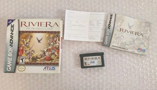 Riviera: The Promised Land - CIB - Nintendo GBA(Nintendo Game Boy Advance, 2005)