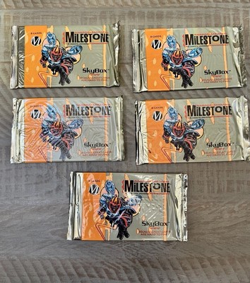 5 Unopened Packs DC Milestone: Dakota Universe 93 Skybox Trading cards box 1993