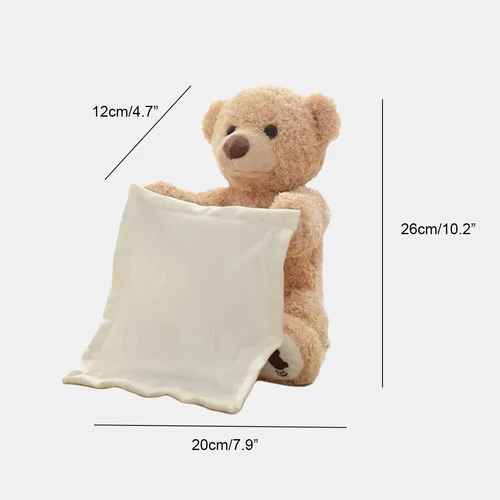 Peek-A-Boo Teddy Bear Plush Toy, photo 2