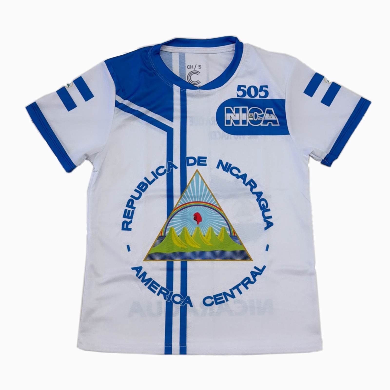 Nicaragua Jersey Unisex White color