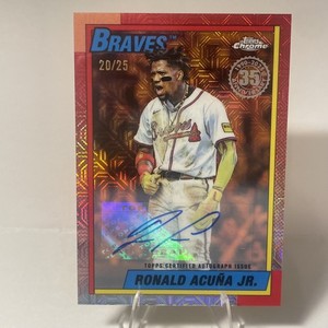 Ronald Acuna Jr Auto | eBay