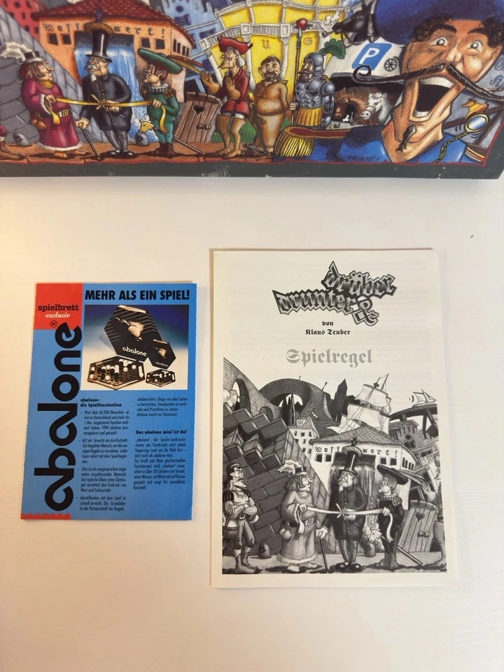 Drunter und Drüber - Spiel des Jahres 1991 - Brettspiel - VOLLSTÄNDIG - GUT - Bild 4 von 4