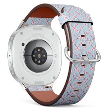 Cherry Blossoms Bloom Vegan Leather Watch Band 40/44/46mm 