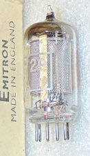 Z729 NOS EMITRON GENALEX  EF86 6267 TALL MESH PLATE SQUARE GETTER GREAT BRITIAN