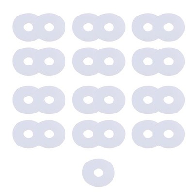 25Pcs Thin RC Body Washers Universal for 1/10 Traxxas Slash Stampede Bandit Rust