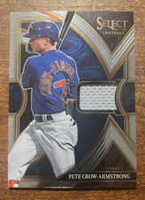 Pete Crow-Armstrong 2023 Panini Select Swatches SS-PCA