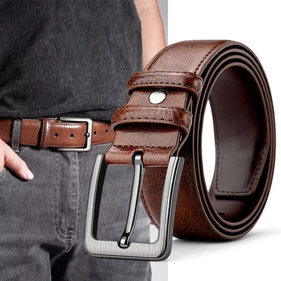 Men s belts,Full Grain Genuine Leather Casual Dress Jeans Belts for Men