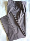 TALBOTS Signature Brown Houndstooth Stretch Rayon Dress Pants Straight Leg 14 — photo 2