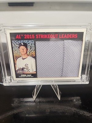 2023 Topps Heritage Limited Edition Jersey Profusion Chris Sale-Swatch 17/50