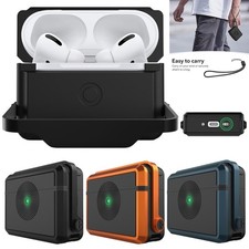 For Airpods Pro 1/2 Case Shockproof Protective Hybrid Stand Cover With Lanyard