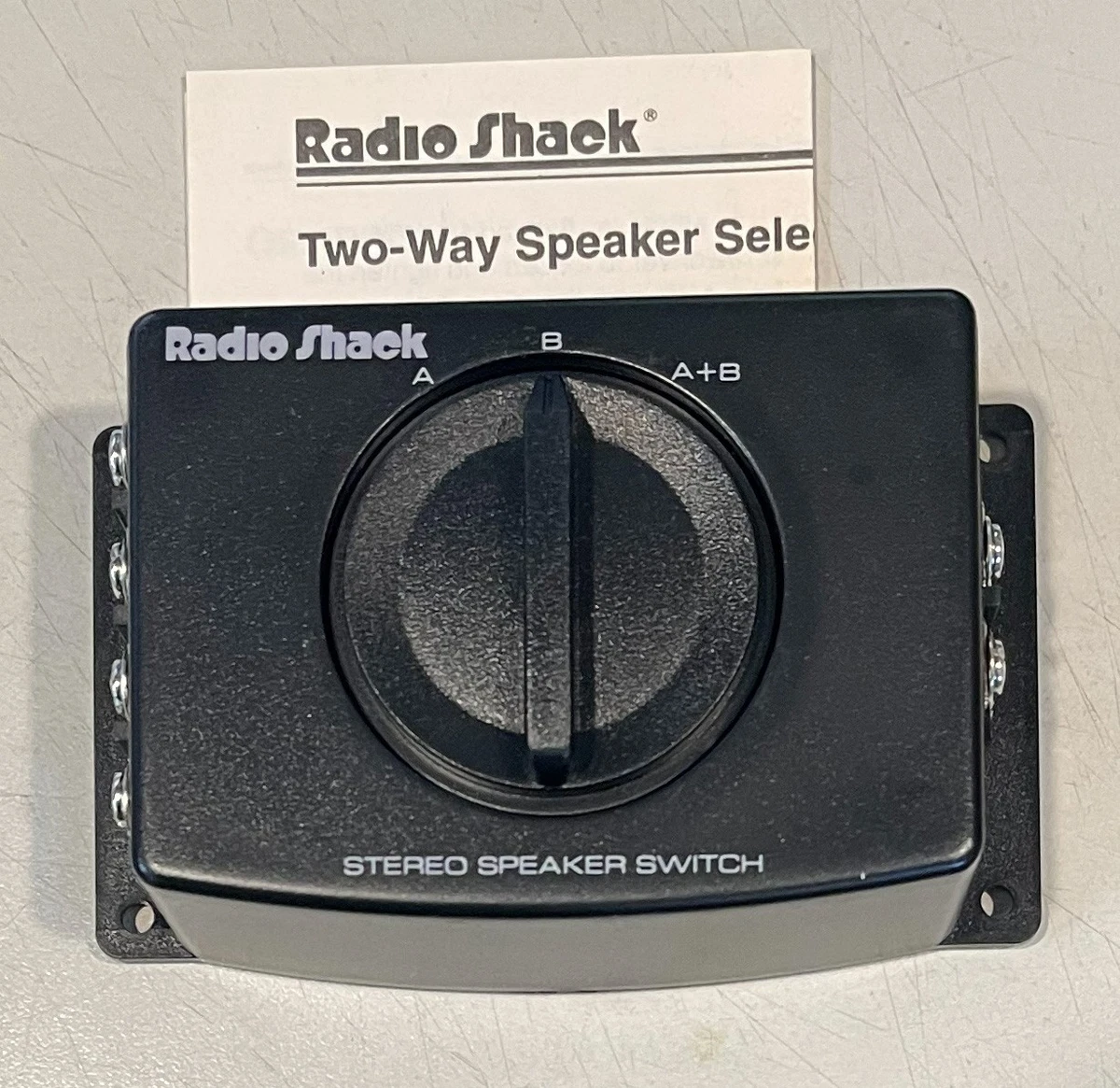 radio shack speaker selector products for sale | eBay