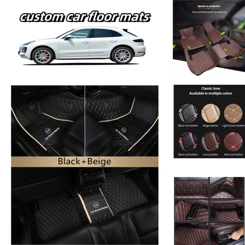 For Bentley All Models Car Floor Mats Luxury Auto Carpets Waterproof Set Custom - Picture 12 of 37