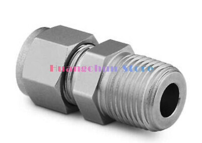 1X SS-400-1-4 1/4 ferrule 1/4 NPT male thread #T2